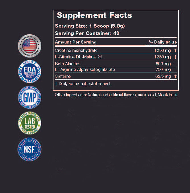 Primal Pre-Workout 2.0 | Wild Strawberry